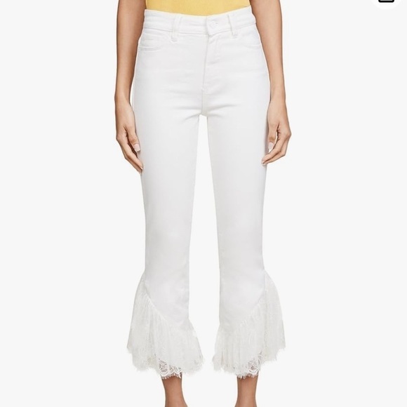 PAIGE Women's Hoxton High Rise Straight Leg Ankle Jean size 27 - Picture 5 of 13